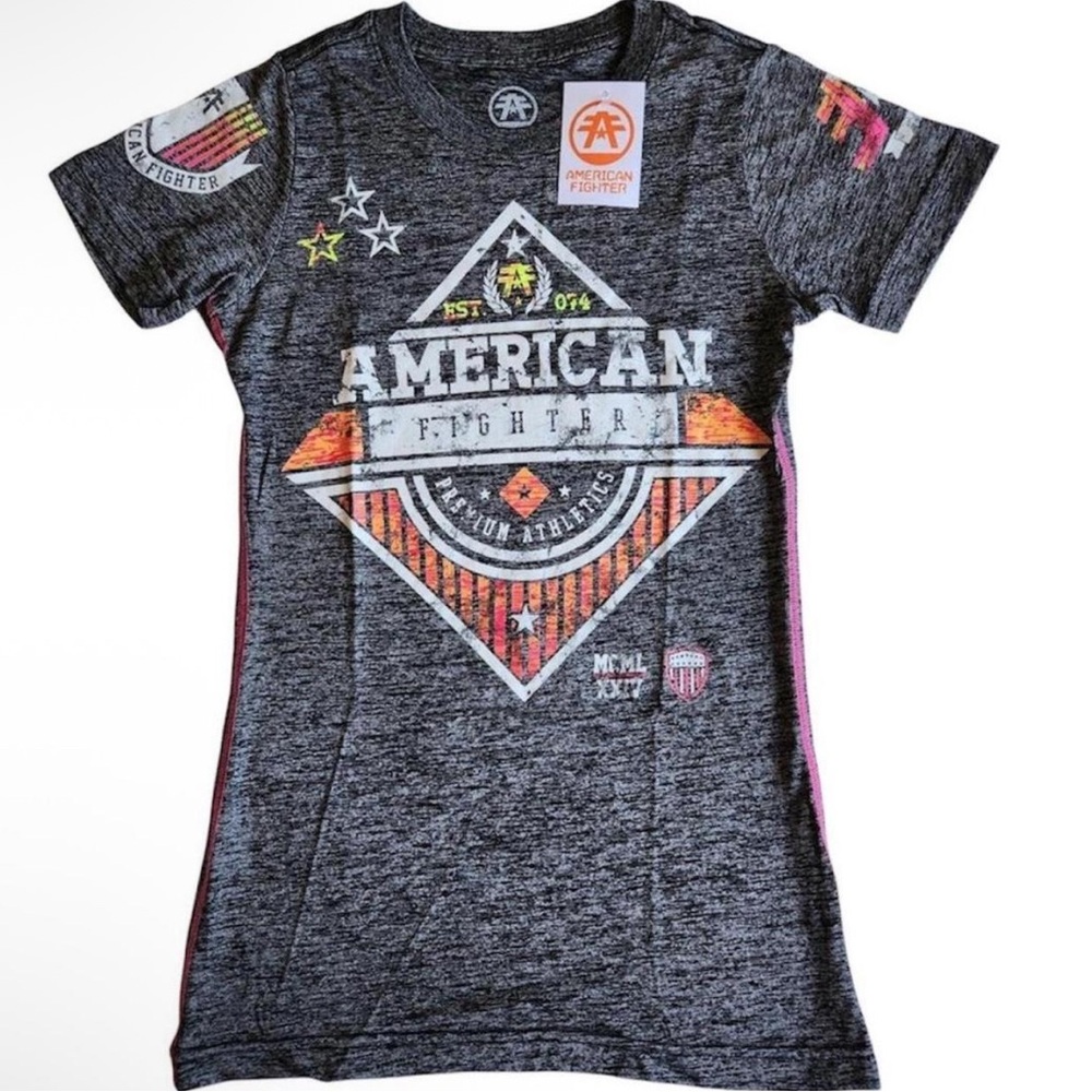 American fighter top size small NWT